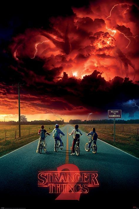 afbeelding stranger things Poster