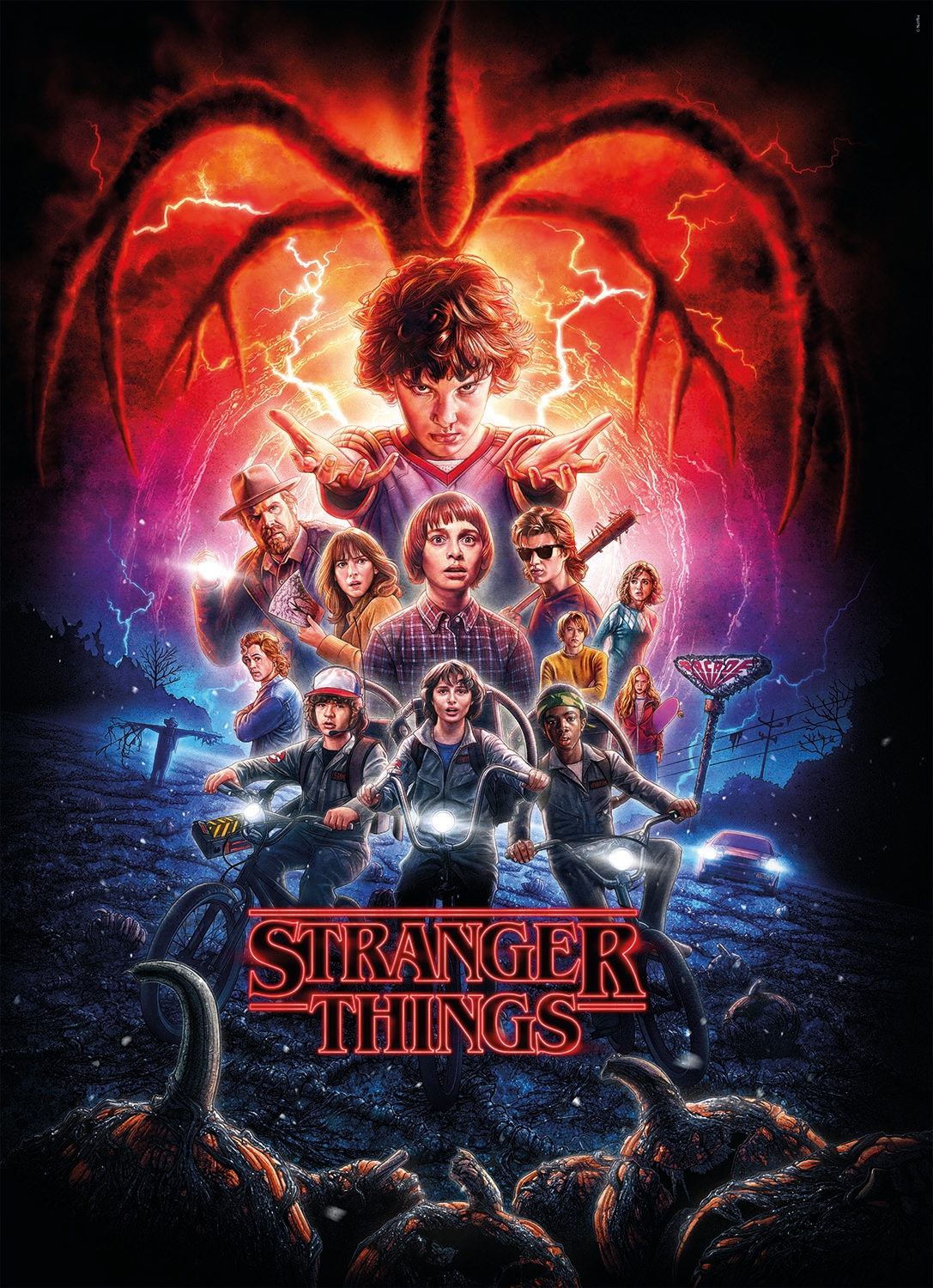 afbeelding stranger things puzzel